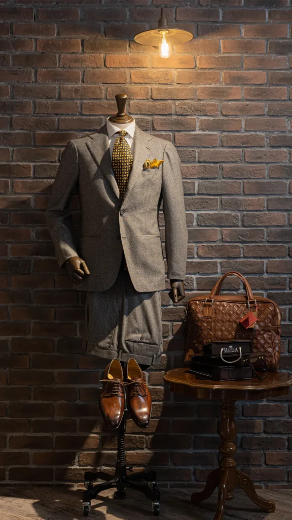紳士服店内装