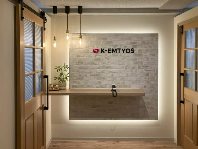 施工事例を更新いたしました！白いレンガタイルを使用したオフィス。
