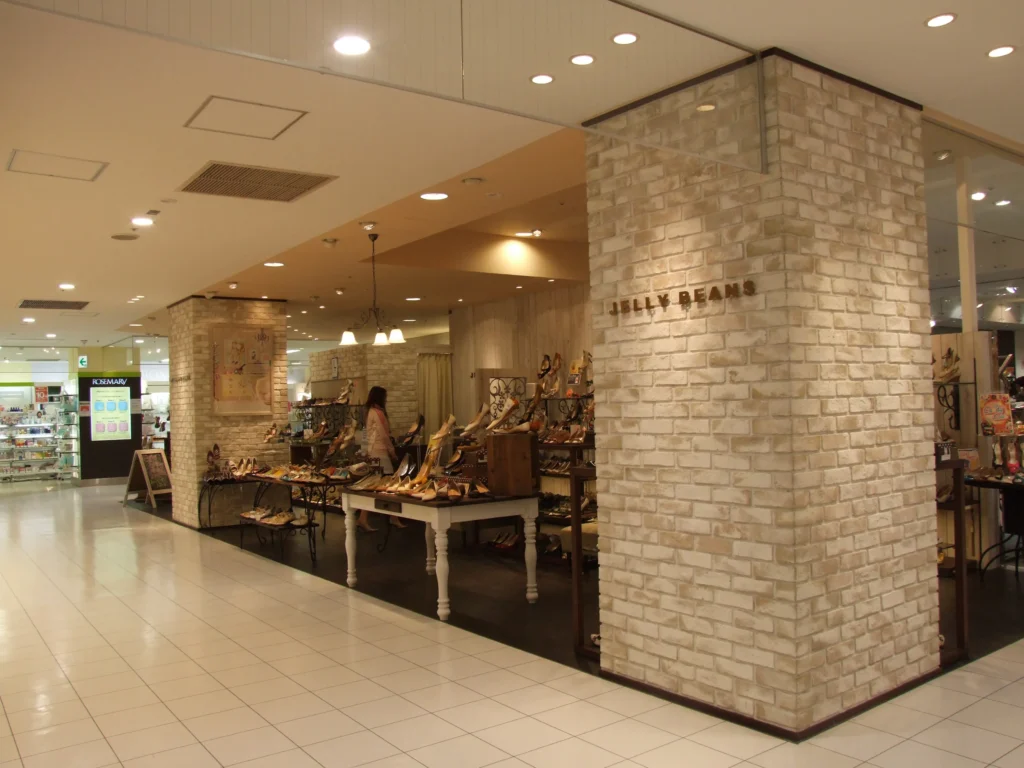 CAN'BRICK「シロブリ(WH-2)」JELLY BEANS調布パルコ店 ブリックタイル