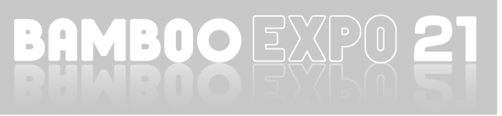 Bamboo Expo 21ロゴ：イベント告知