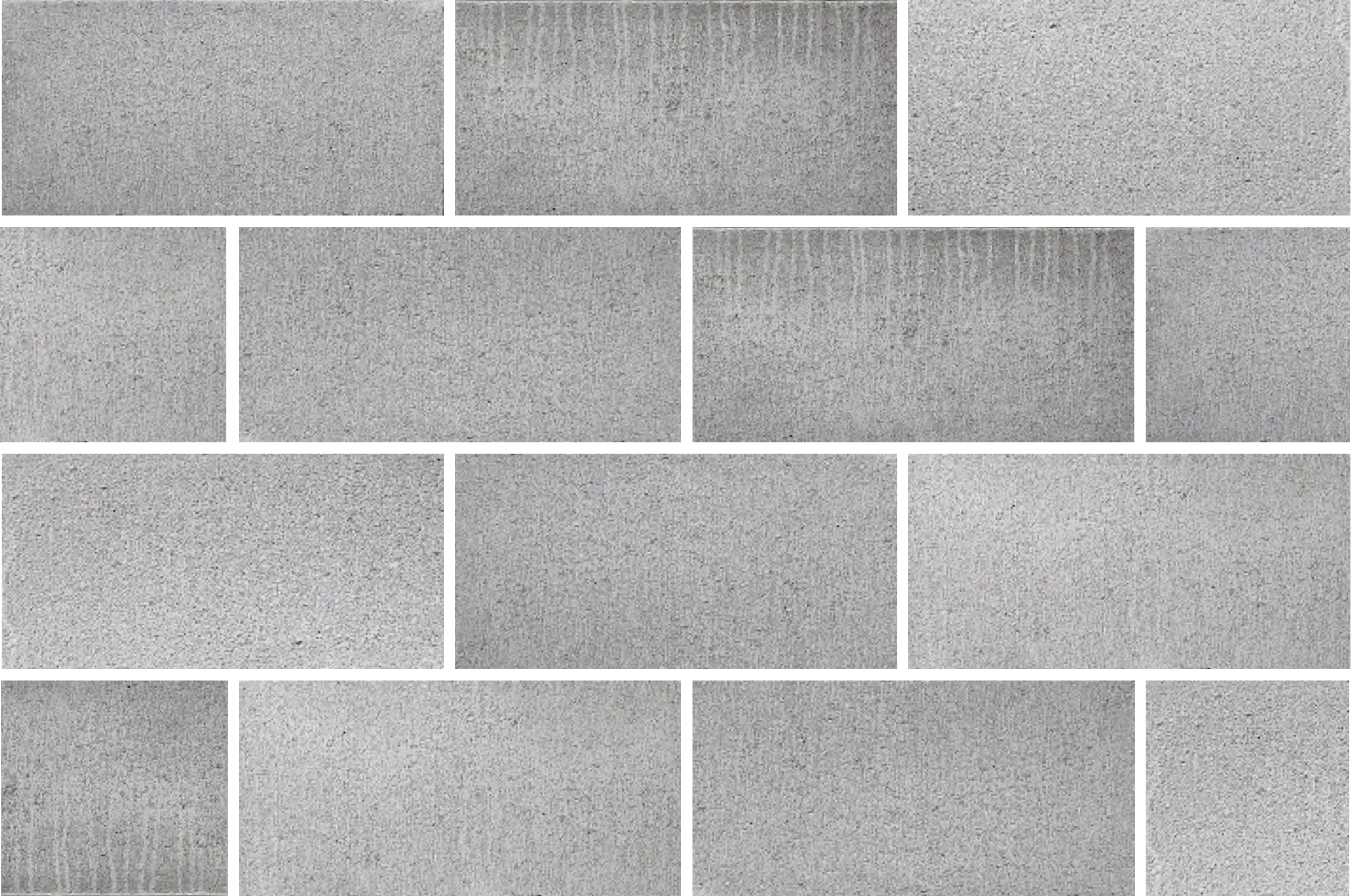 コンクリートブロックタイル　張り方