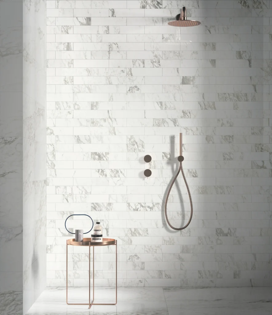 Tiles 床タイル「TRUMARMI– トルマルミ」 住宅　床施工事例イメージ　輸入タイル