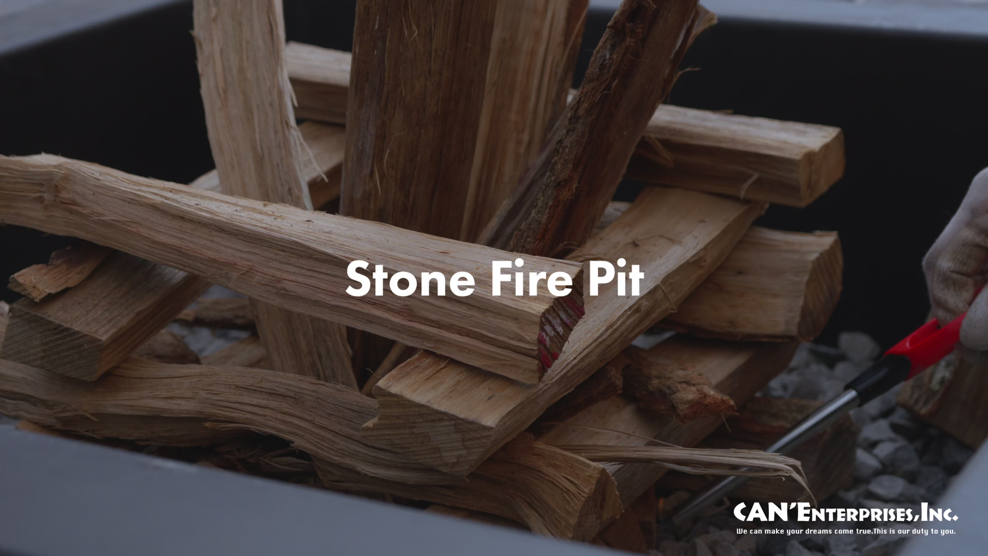 Stone Fire Pit ファイヤーピット.mp4