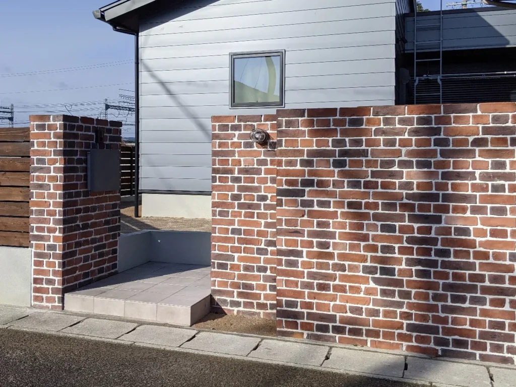 CAN’BRICK「ケンブリッジ(CB-2,CB-3) レンガ CB-2 CB-3 ミックス張り エクステリア 